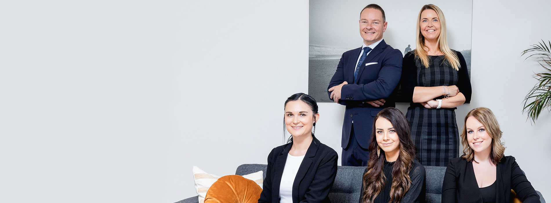 Das Team der Rechtsanwälte Mag. Tanja Hudelist und Dr. Thomas Primig in der Rechtsanwaltskanzlei in Feldkirchen. Rechtsanwalt Rechtsanwaelte Anwalt Feldkirchen Kaernten